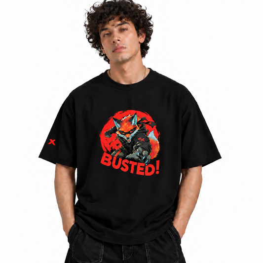 ANGRY | Mars Jr. Edition | Heavy-Weight Oversized Tshirt | Black