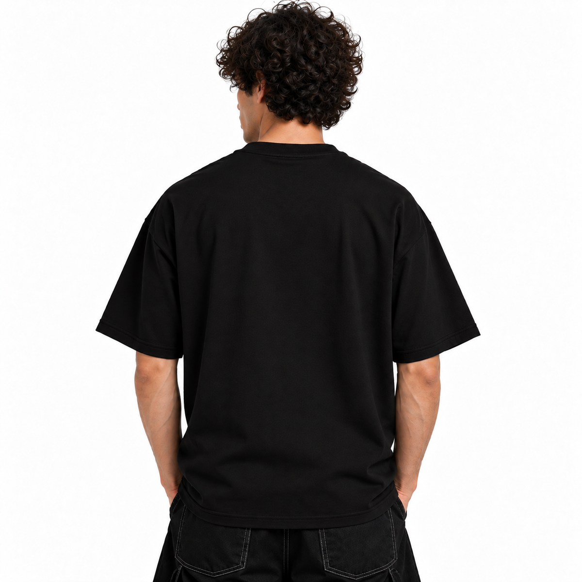ANGRY | Mars Jr. Edition | Heavy-Weight Oversized Tshirt | Black