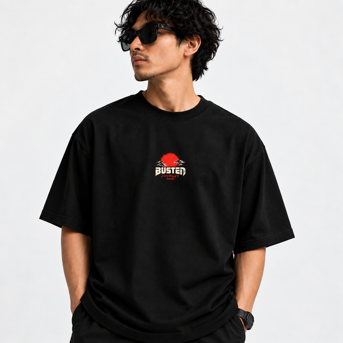 Tokyo Edition | Heavy-Weight Oversized Tshirt | Black