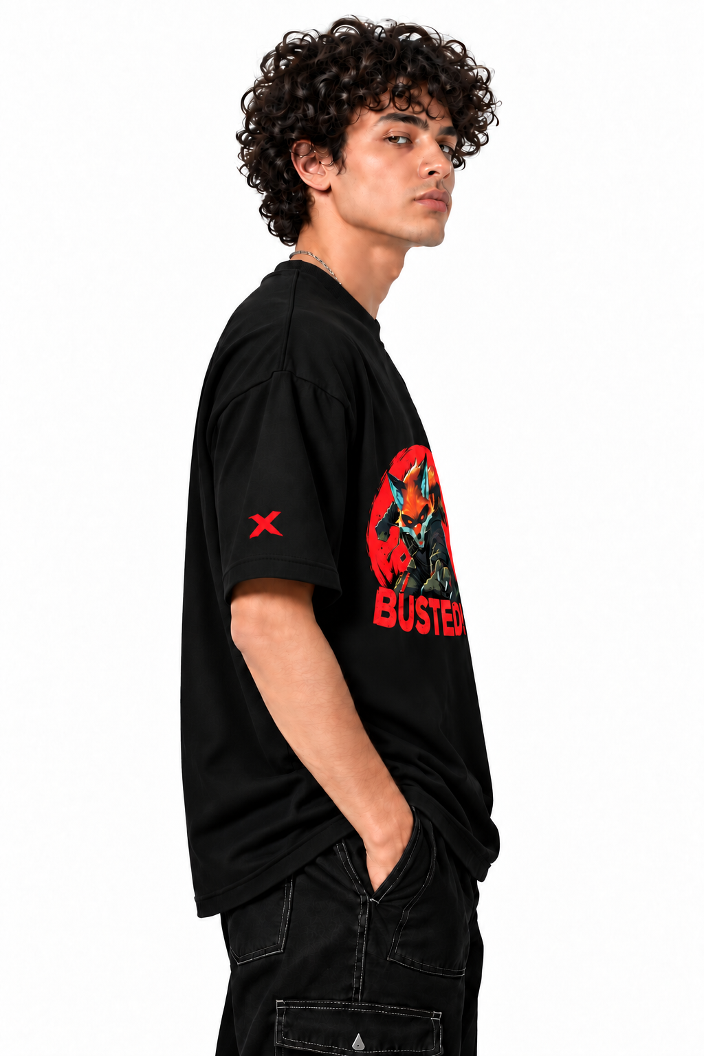 ANGRY | Mars Jr. Edition | Heavy-Weight Oversized Tshirt | Black