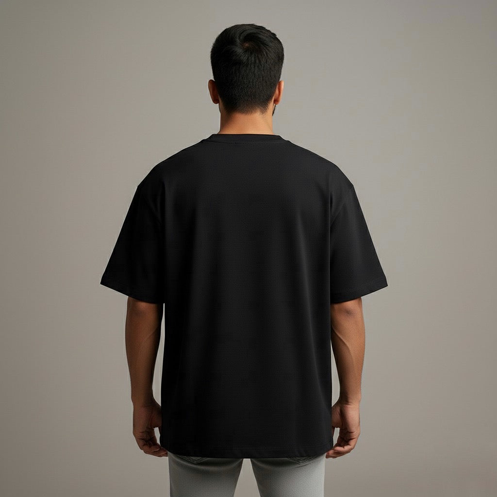 Busted Graffiti | Oversized Tshirt | Black