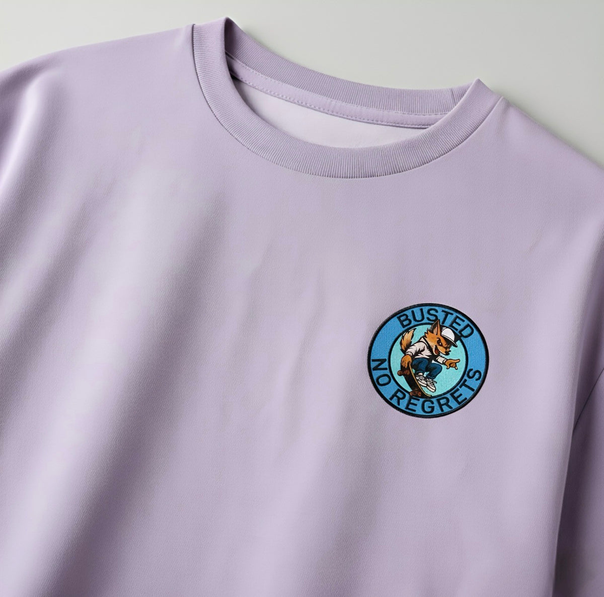 Skate Vibe | Mars Jr. Edition | Heavy-Weight Oversized Tshirt | Lavender