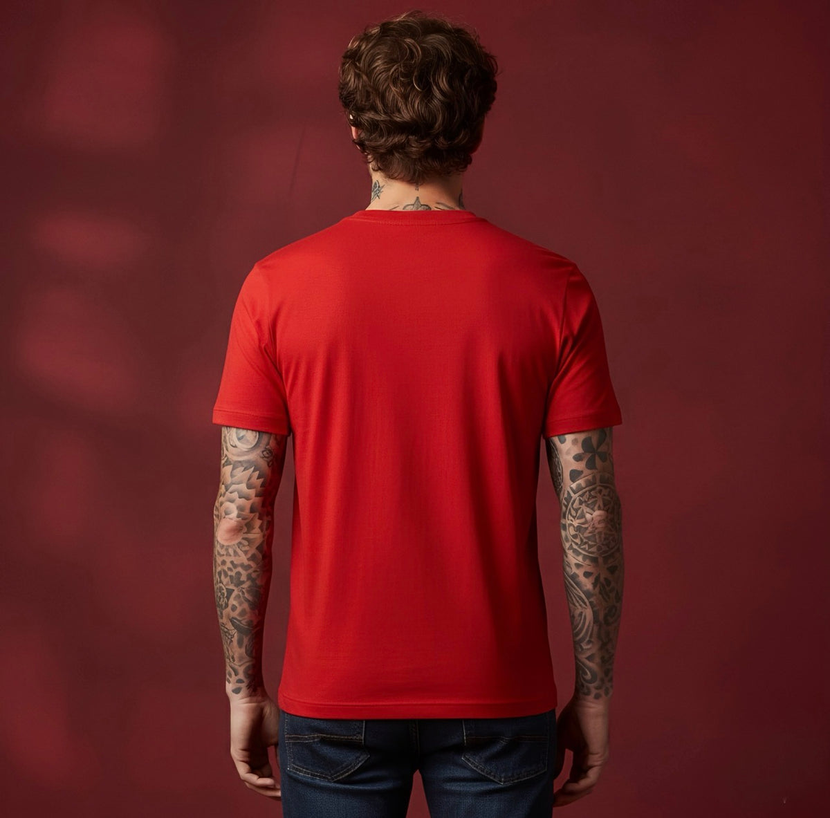 Busted | Regular Fit Tshirt | Red