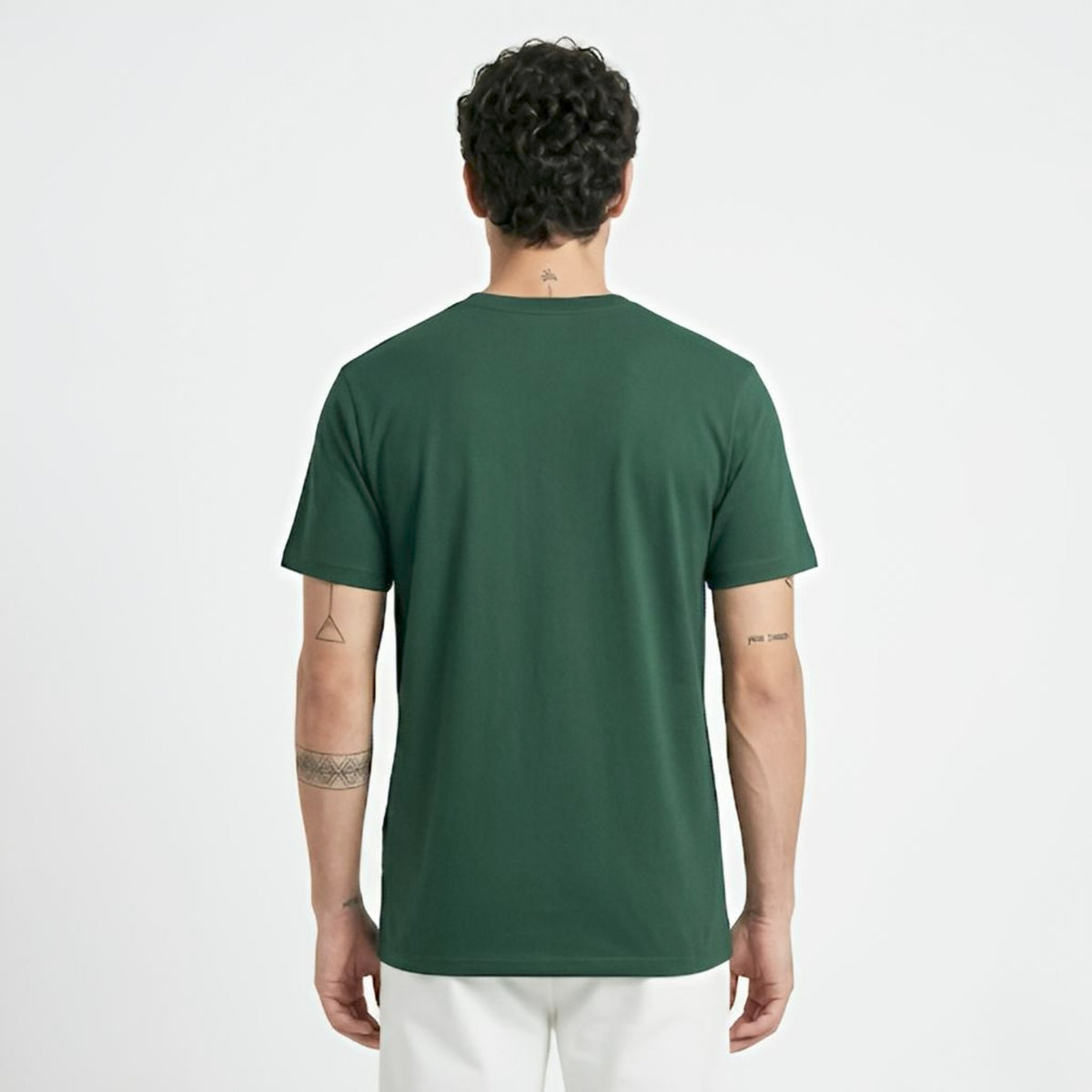 Regular Fit Tshirt | Solid | Olive Green