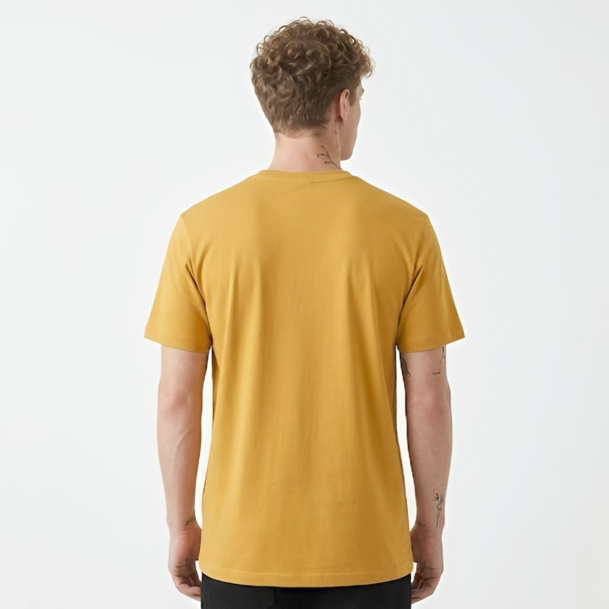 Regular Fit Tshirt | Solid | Yellow