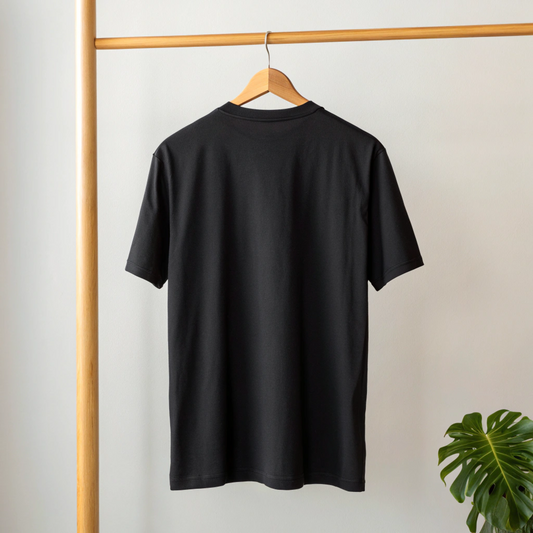 Oversized Tshirt | Solid | Black