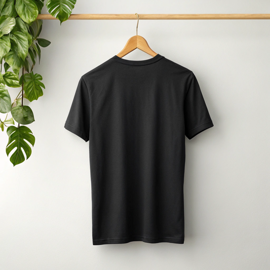 Regular Fit Tshirt | Solid | Black
