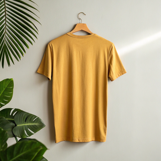 Rebel Fox | Regular Fit Tshirt | Yellow