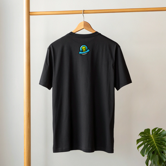 ISRO Inspired | Oversized Tshirt | Black