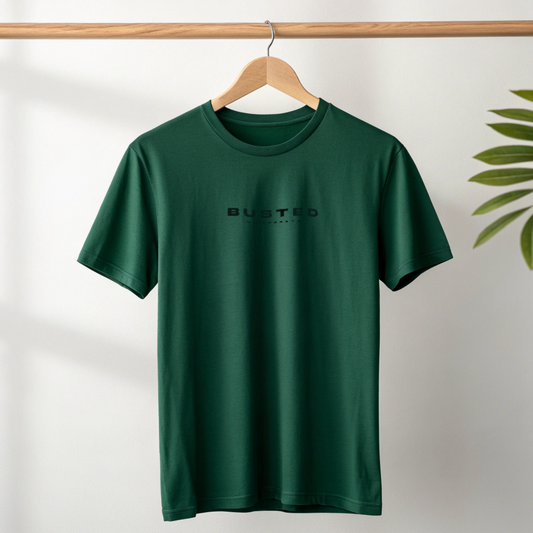 Busted | Regular Fit Tshirt | Olive Green