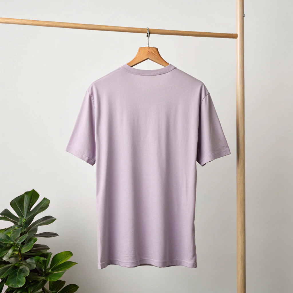 Oversized Tshirt | Solid | Lavender